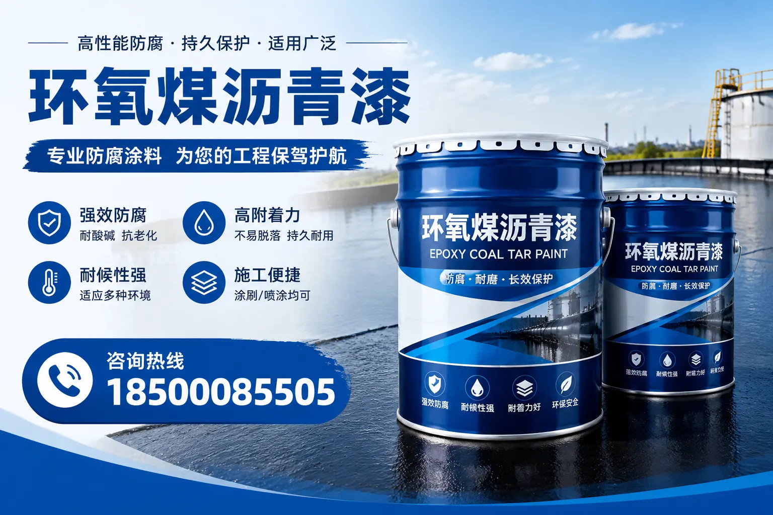 环氧煤沥青漆与其他漆类的比较，西安用户的选择依据